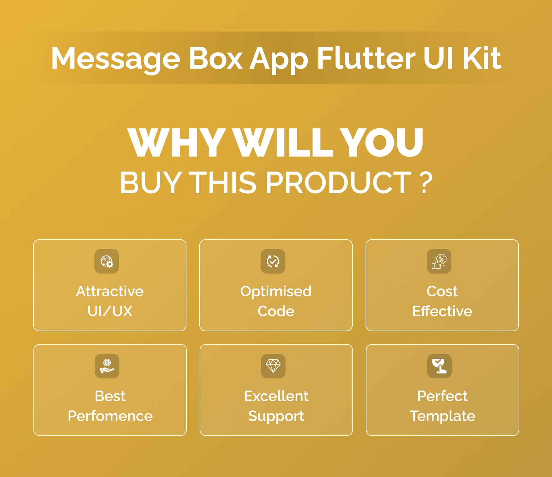 Message Box | Messenger Chat | Flutter iOS/Android App Template - 3