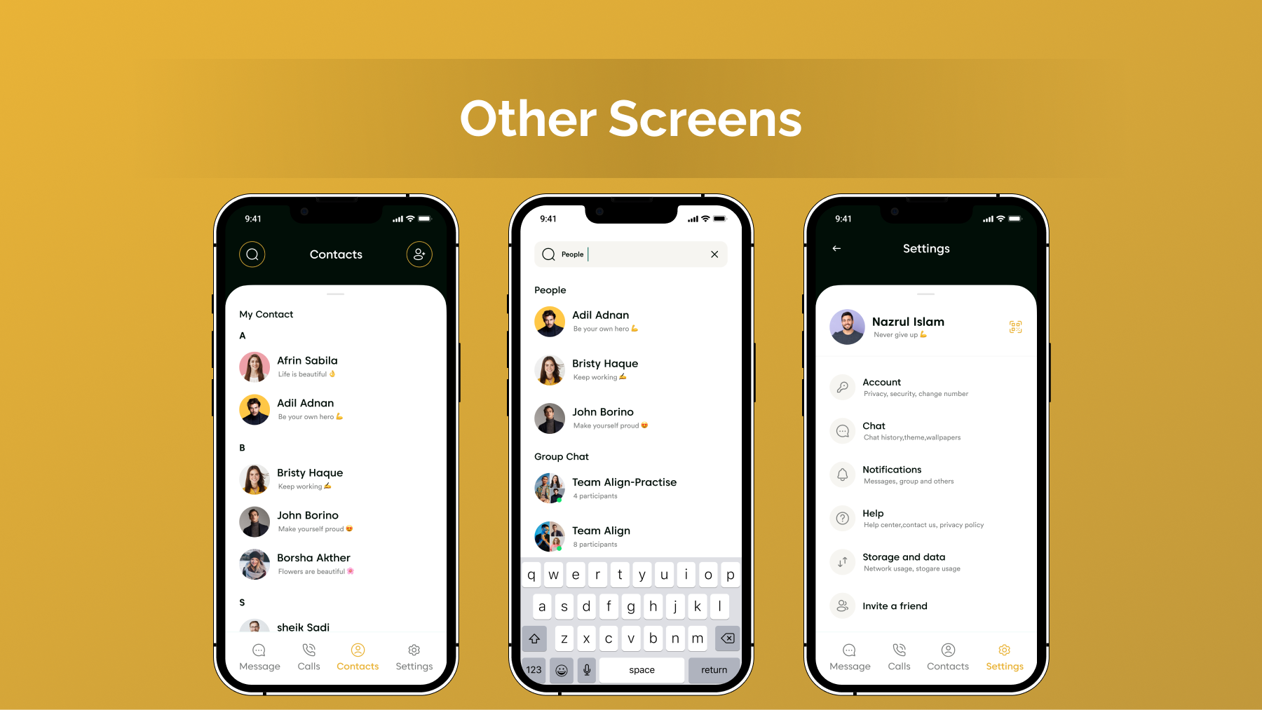 Message Box | Messenger Chat | Flutter iOS/Android App Template - 10