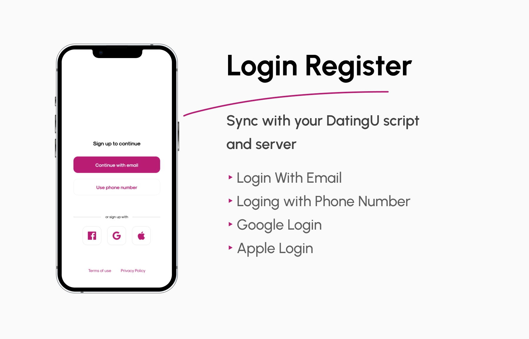 DatingU Dating App - Flutter Android/iOS Full Application With Admin Panel - 6