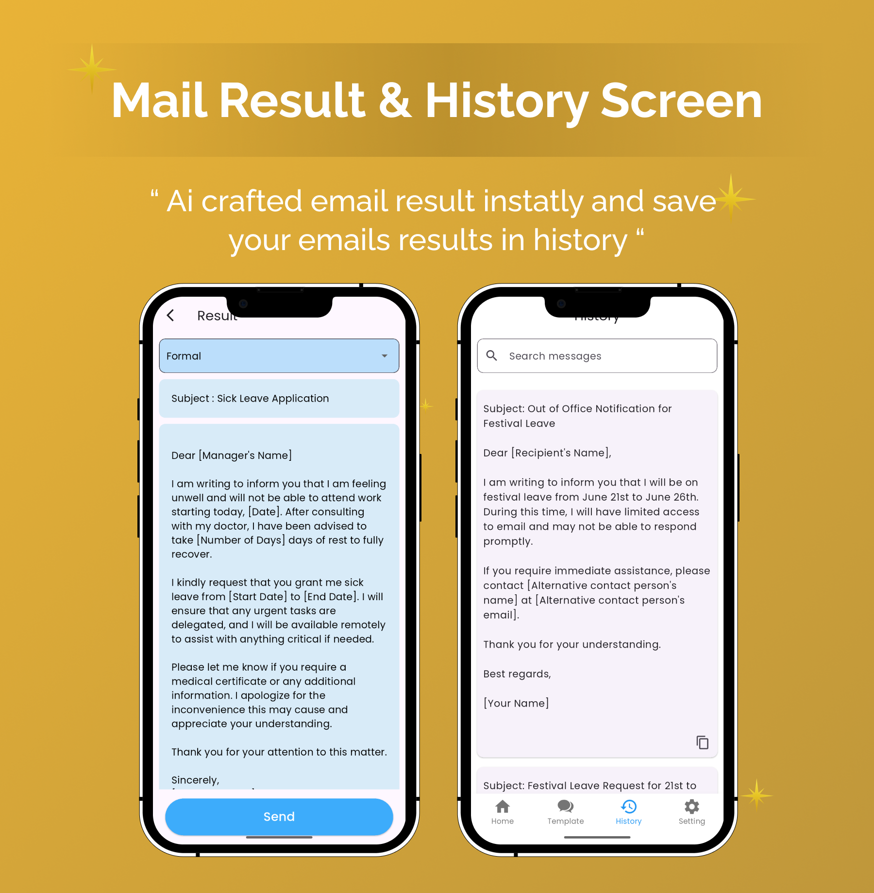 MailBot AI Email Writer | Flutter Android/iOS Full Application | Premium Plan
