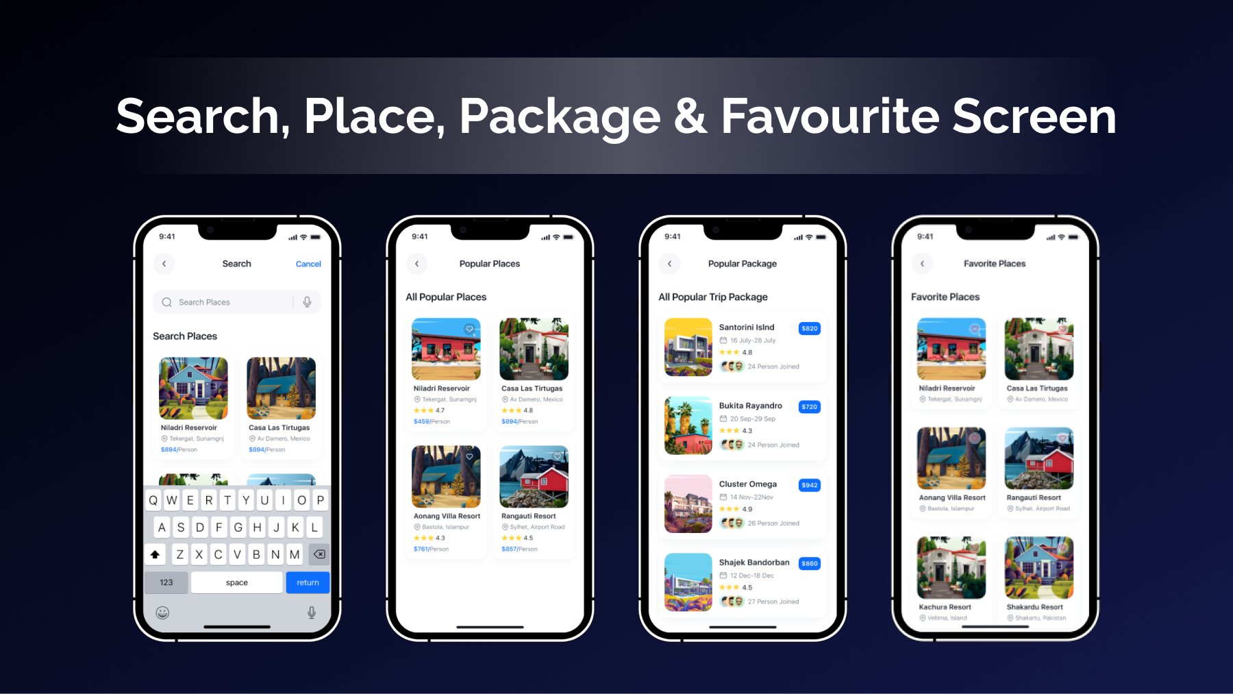 Travel World -Tour & Travel | Travel Planner | Holiday Booking | Flutter iOS/Android App Template - 8